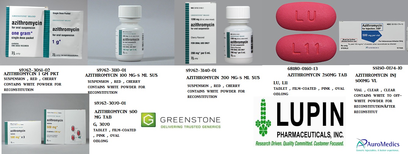 Azithromycin 2 X 500mg