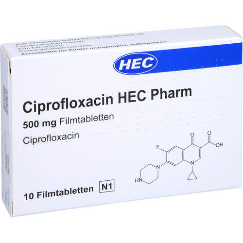 ciprofloxacin 500 mg mepha