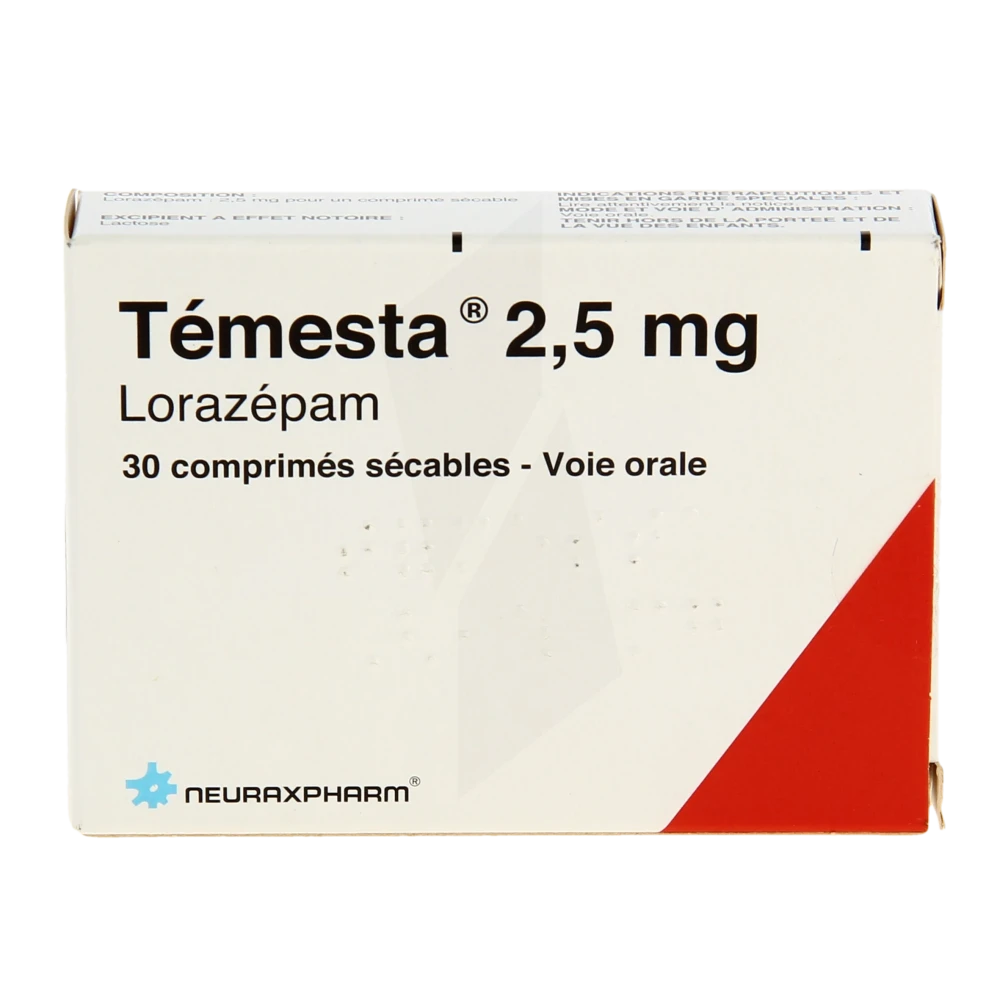 prix pour lorazépam