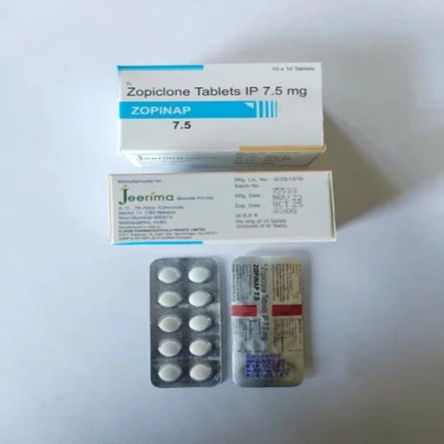 Achat zopiclone 7.5