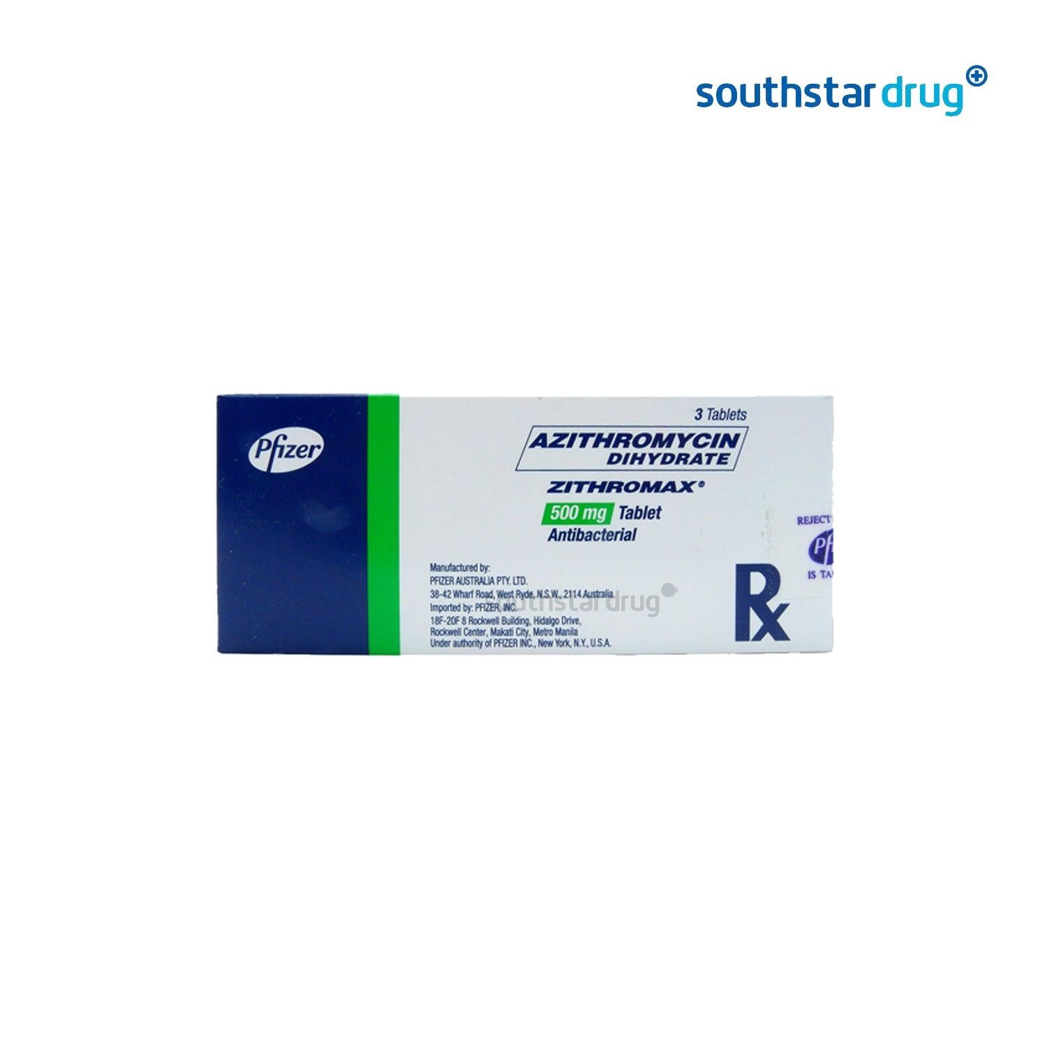 Zithromax 500mg Spc