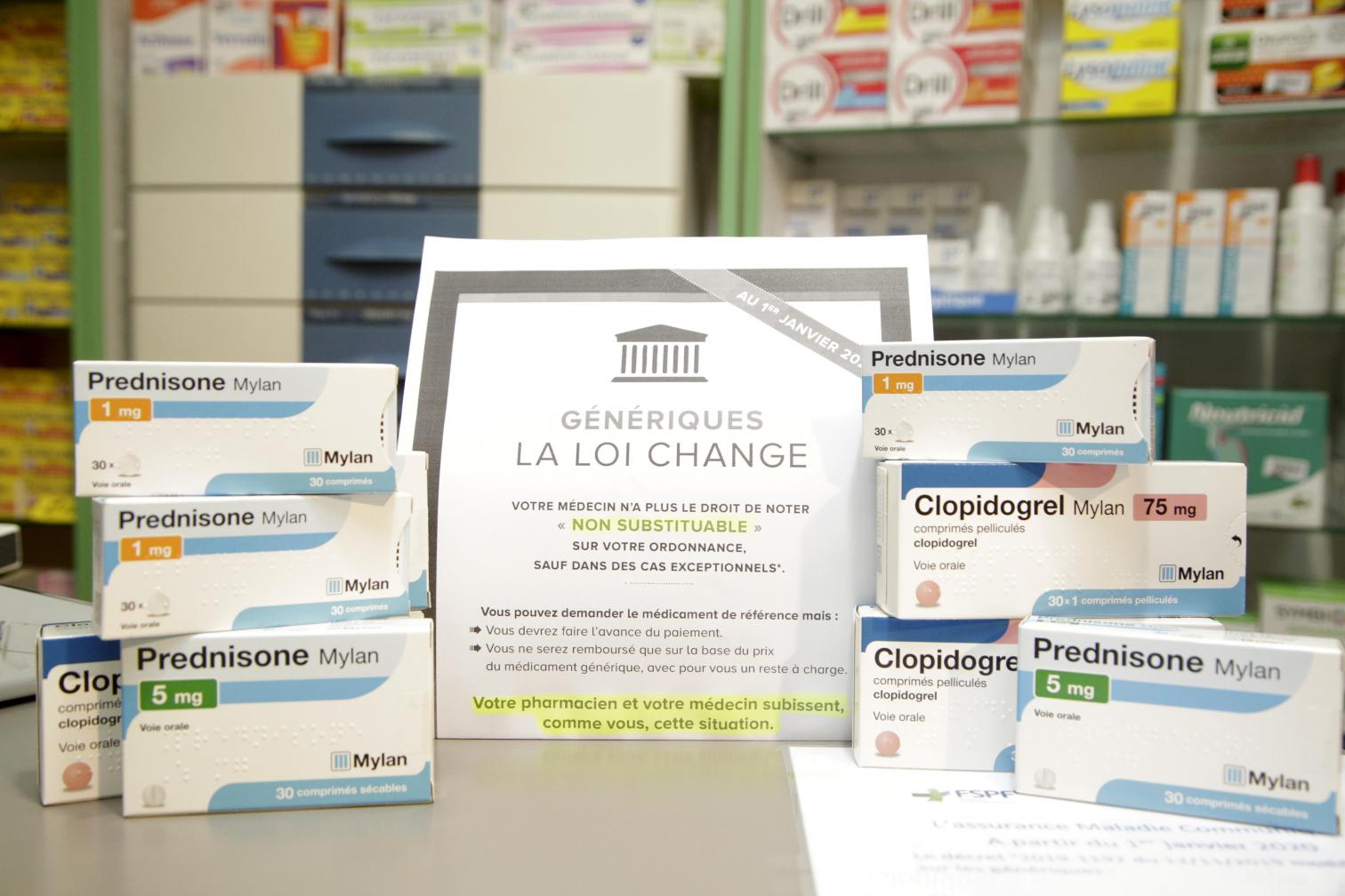 Prednisolone mylan generique