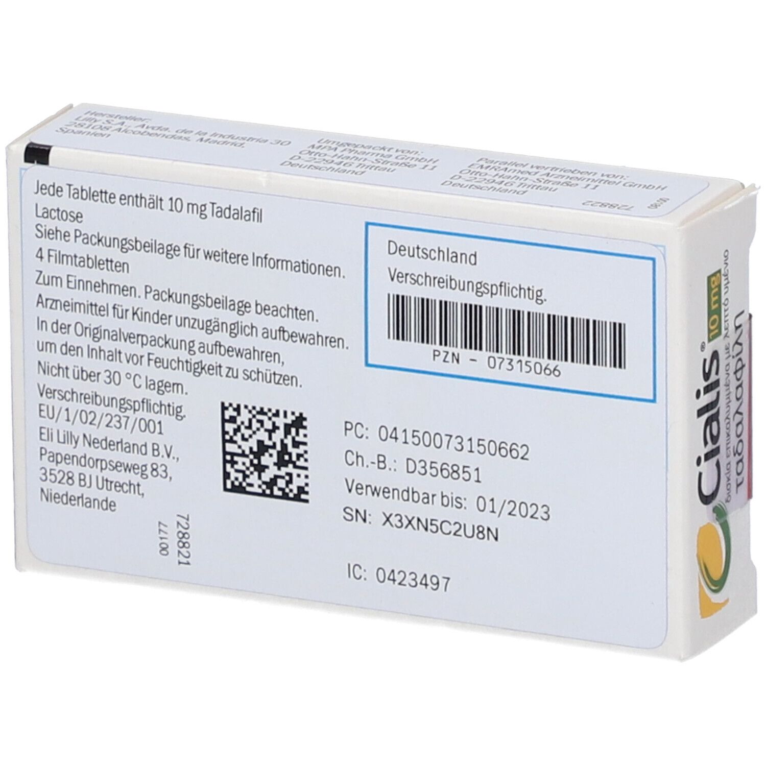 cialis 100 mg pas cher