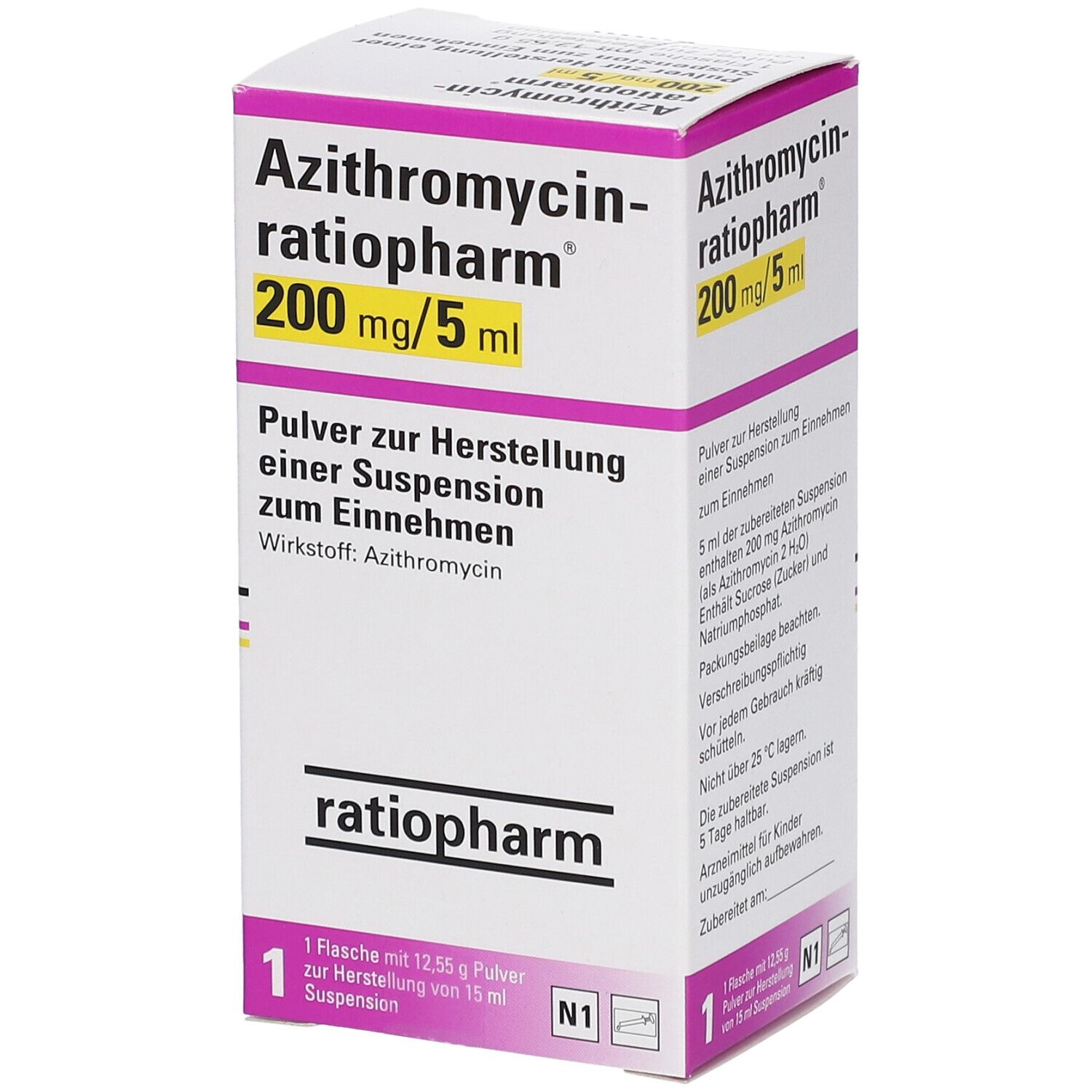 Azithromycin 250mg/5ml