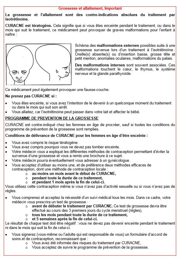 Isotrétinoïne sans ordonnance