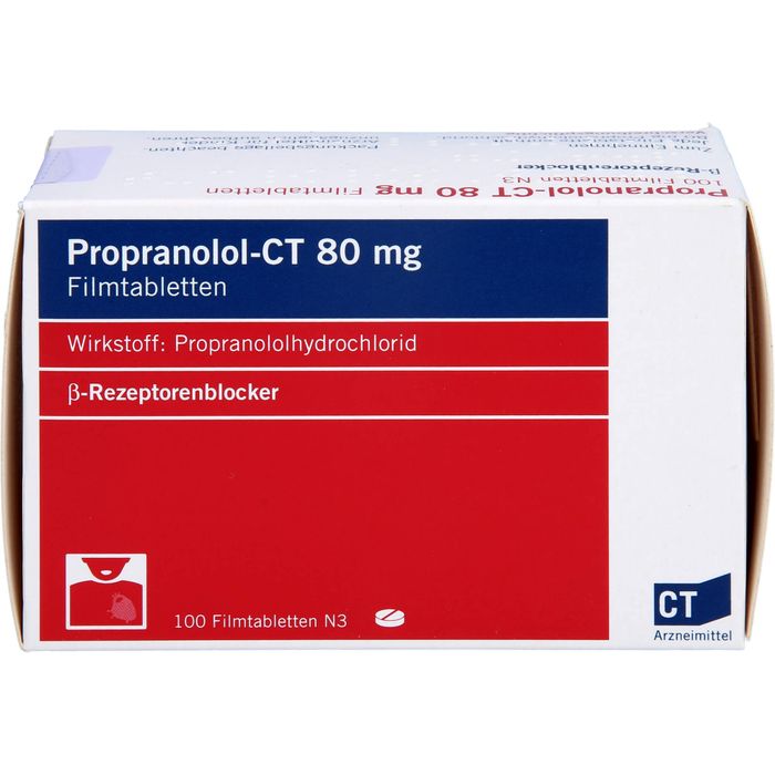 Propranolol 10 mg tid