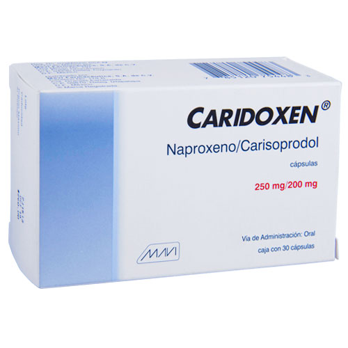 carisoprodol de 250 mg