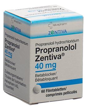 propranolol 40 generique