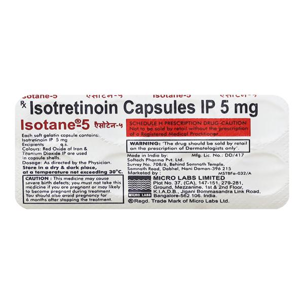 Isotretinoin 5mg
