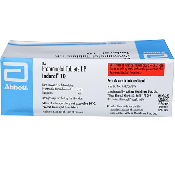 Remedio Inderal 10mg