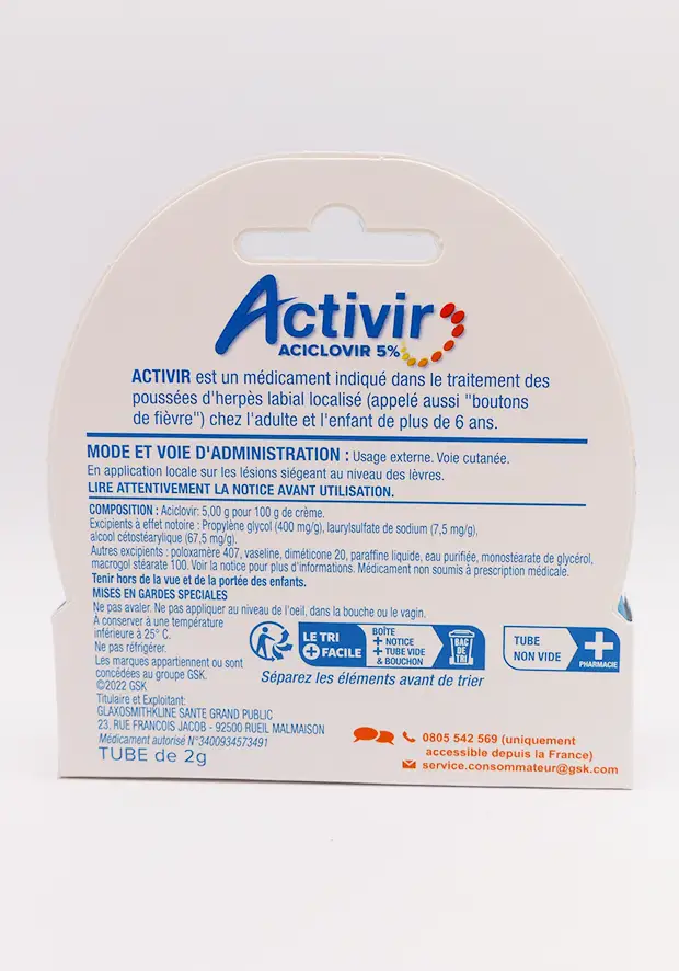 Acyclovir france acheter
