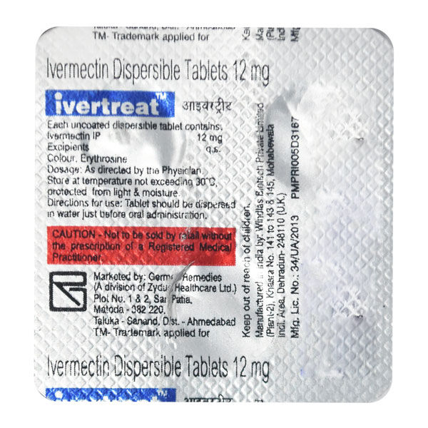 ivermectin 12 mg zydus
