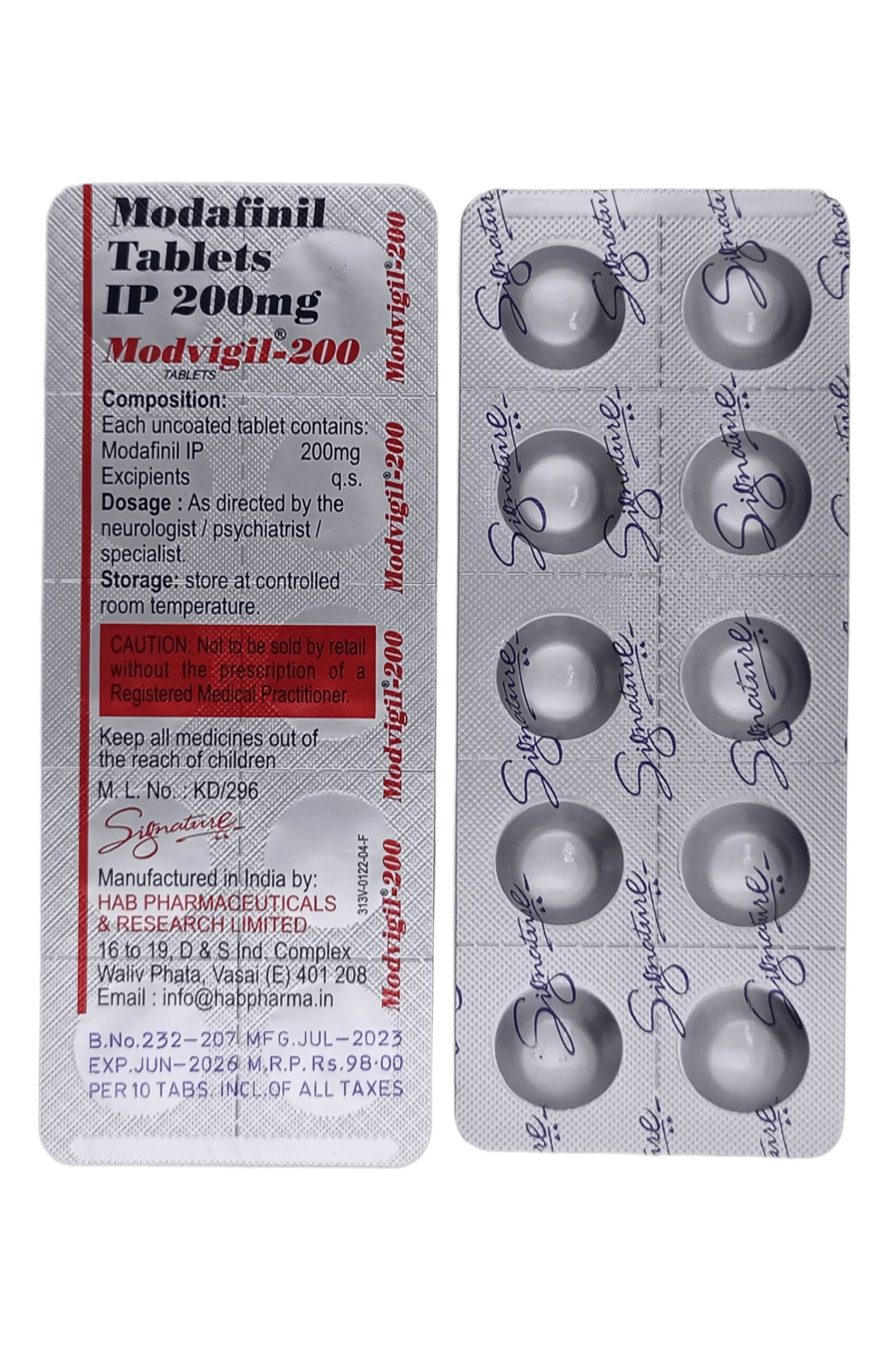 Modvigil 200mg