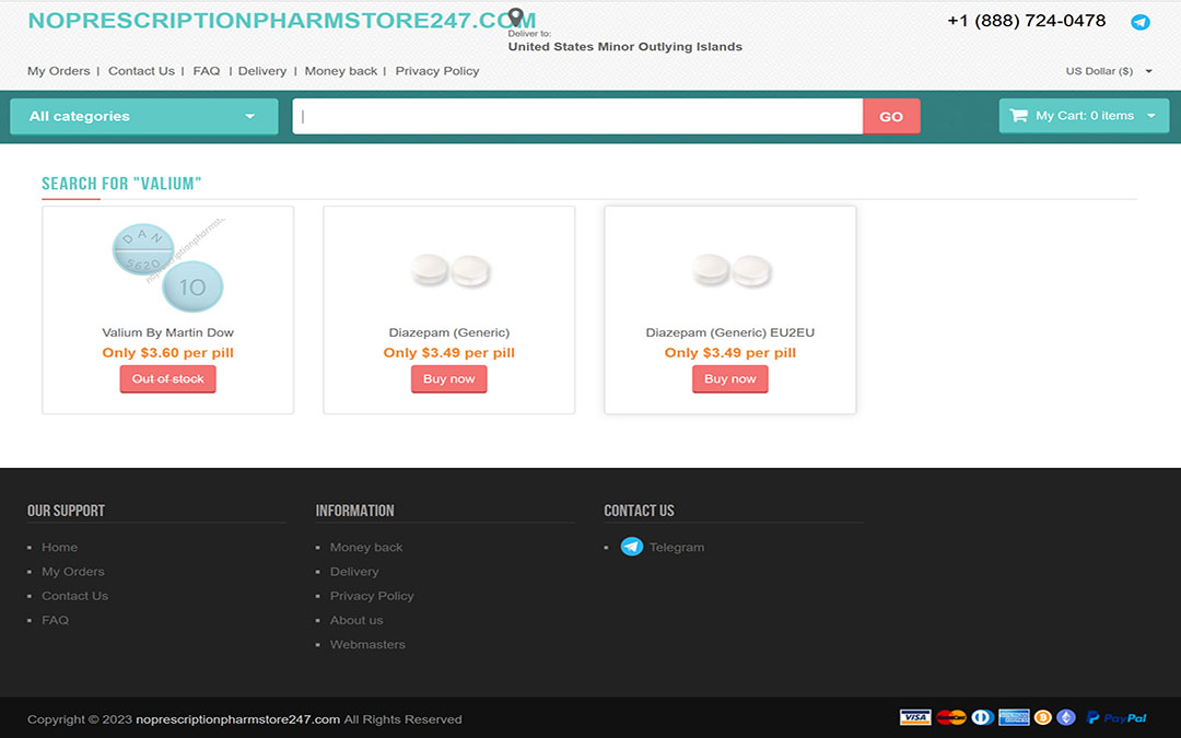 Acheter valium en ligne