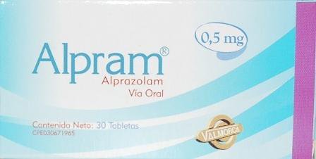 Alprazolam 0.5 mg en la noche