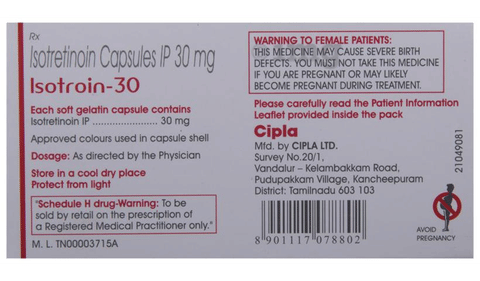Isotretinoin 30mg online