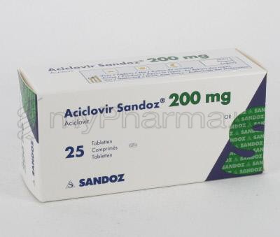 Aciclovir comprime prix