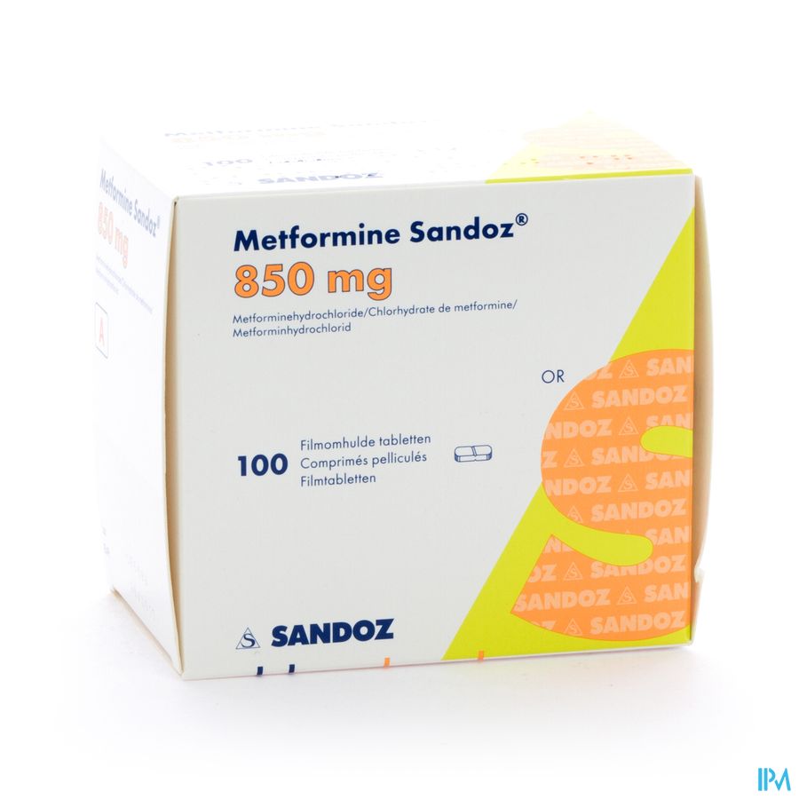 Prix Metformine 850