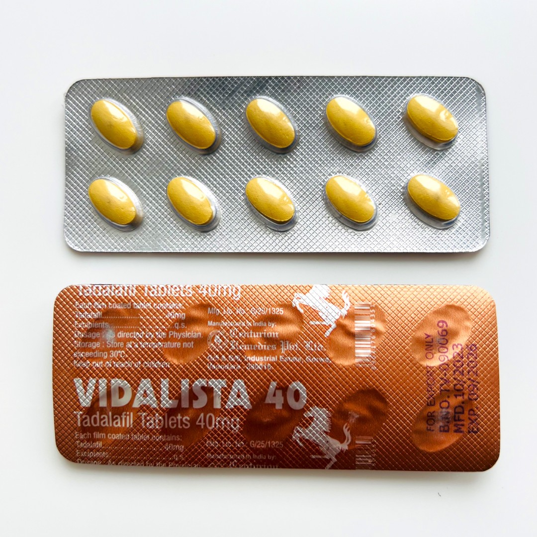 Vidalista tadalafil 40mg