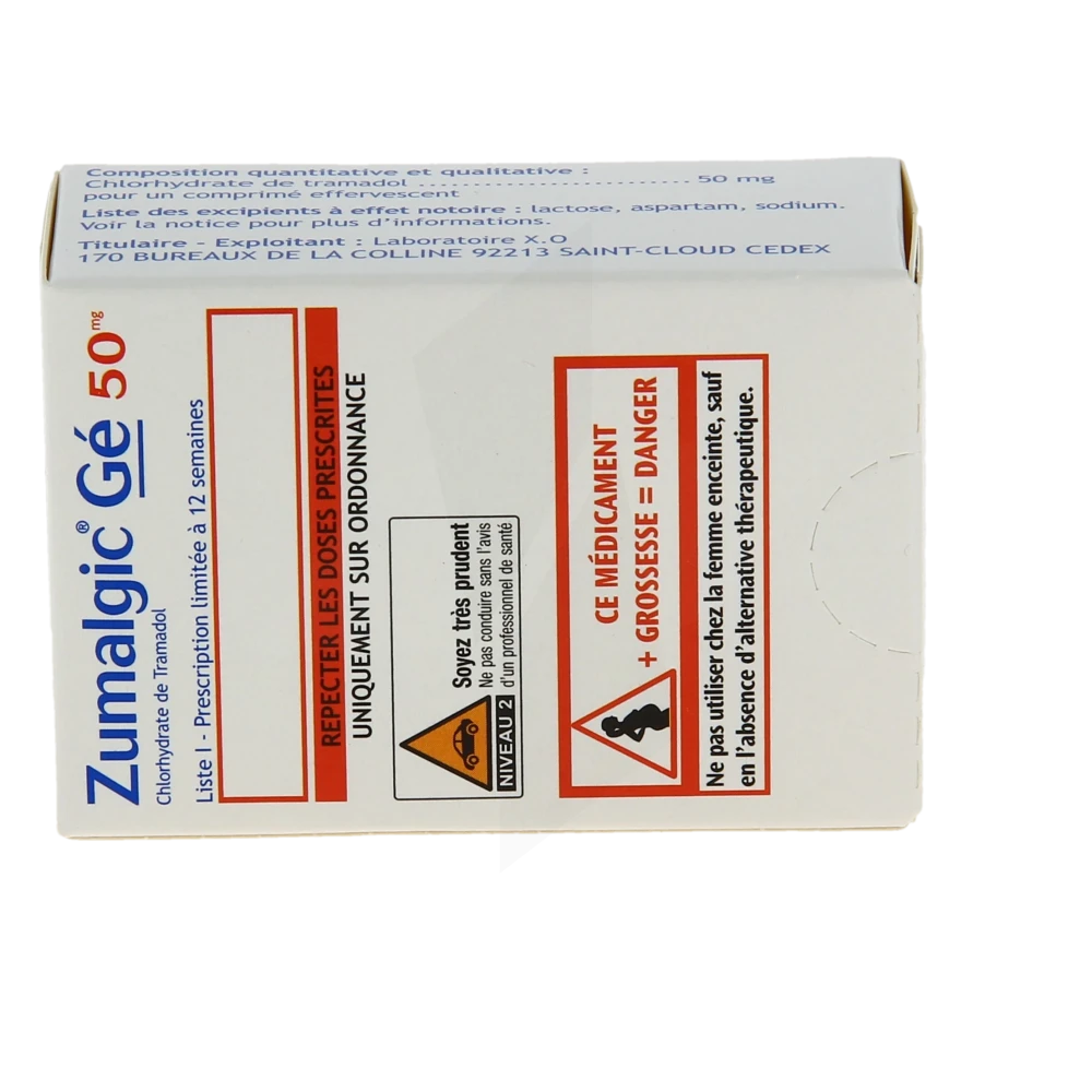 Tramadol 50mg sans ordonnance