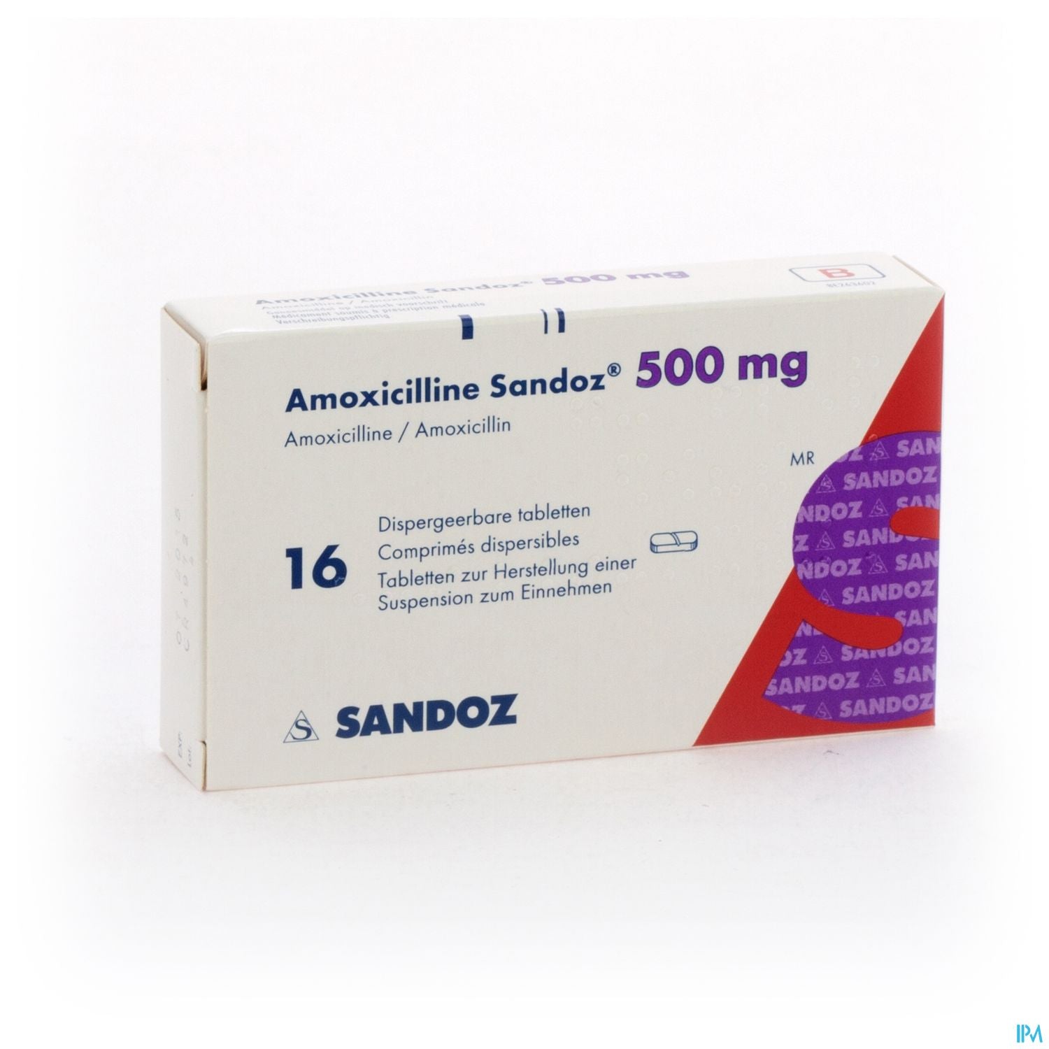 amoxicilline 500mg prix