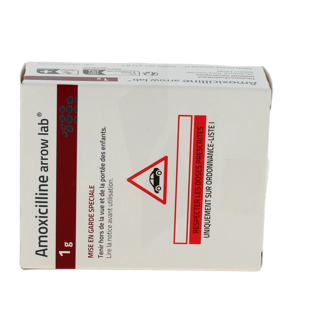 Achat amoxicilline 1g