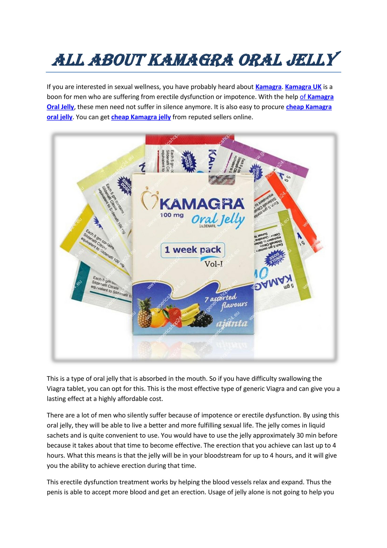 Kamagra jelly en ligne
