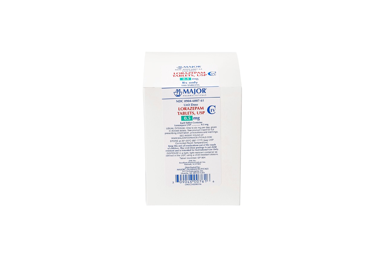 Lorazépam 0.5mg