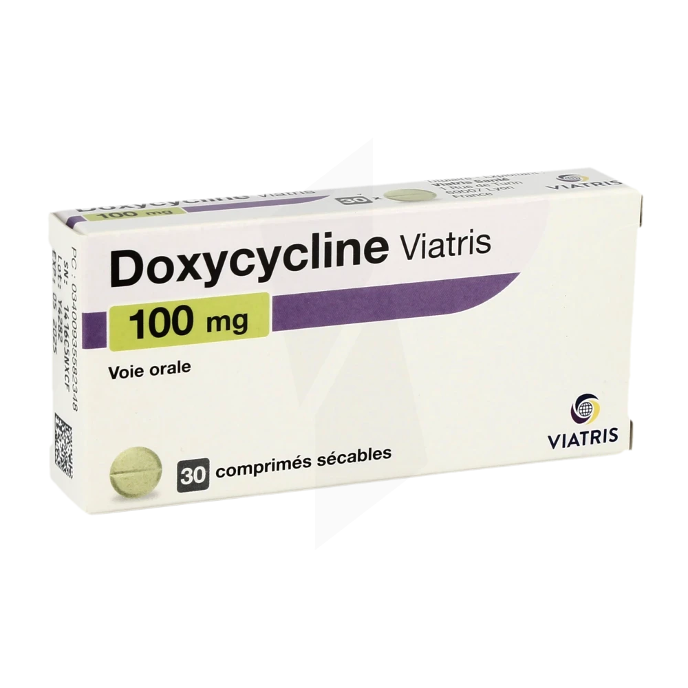 Doxycycline le moins cher