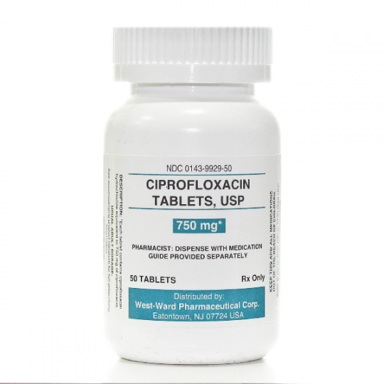 Ciprofloxacin 750mg