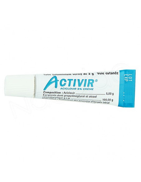 Aciclovir creme sans ordonnance