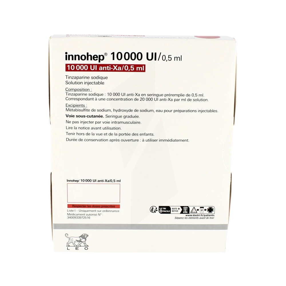 Prix du innopran xl