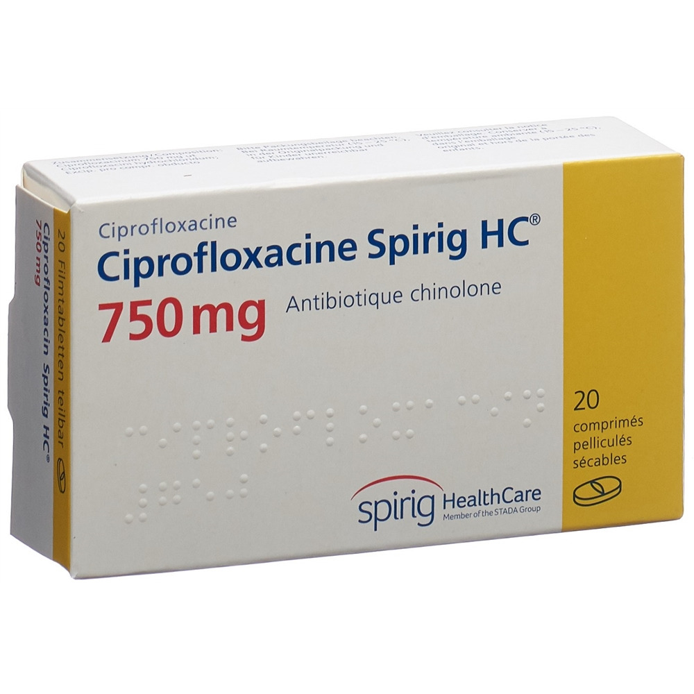 Ciprofloxacin 750 Mg Spc