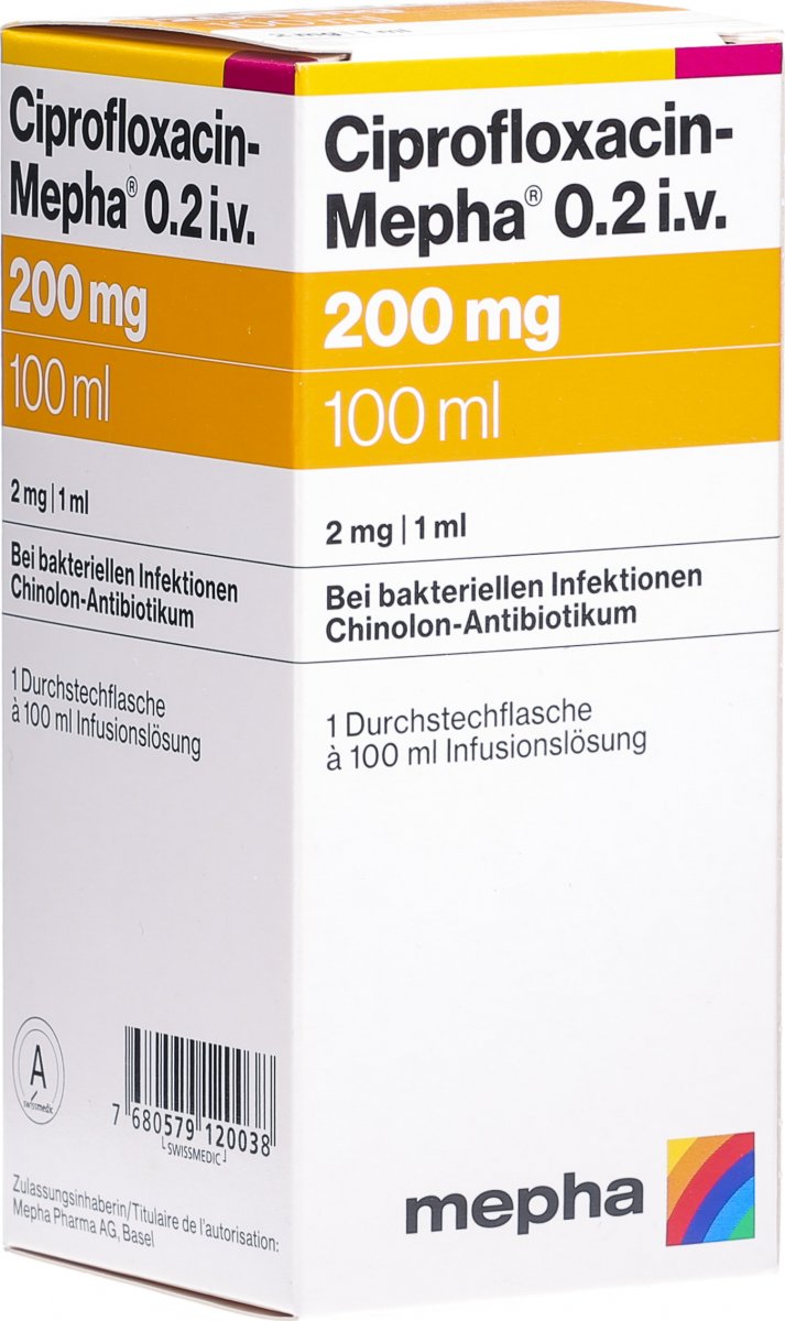 ciprofloxacin mepha 750 mg