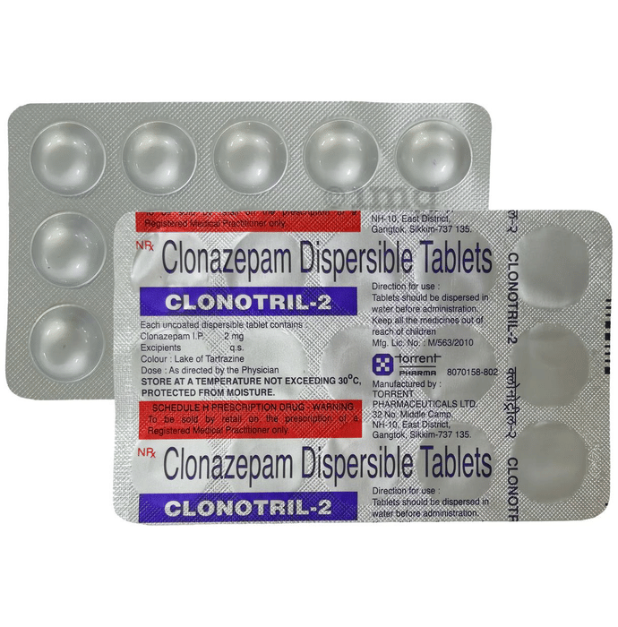 clonazepam de 2mg