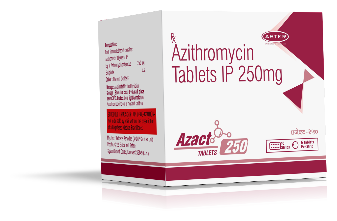 Azithromycin 250 mg mrp