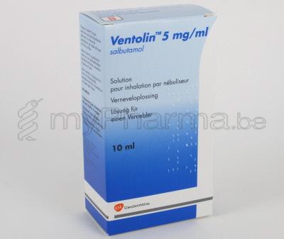 Salbutamol mylan 5 mg prix
