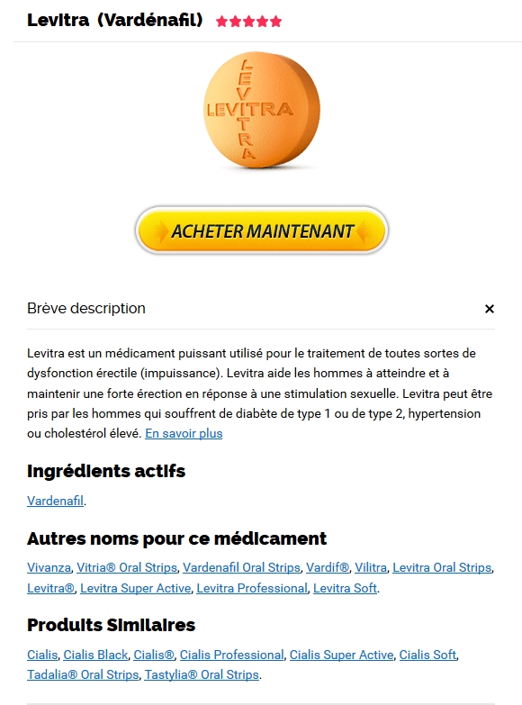 Levitra generique pas cher