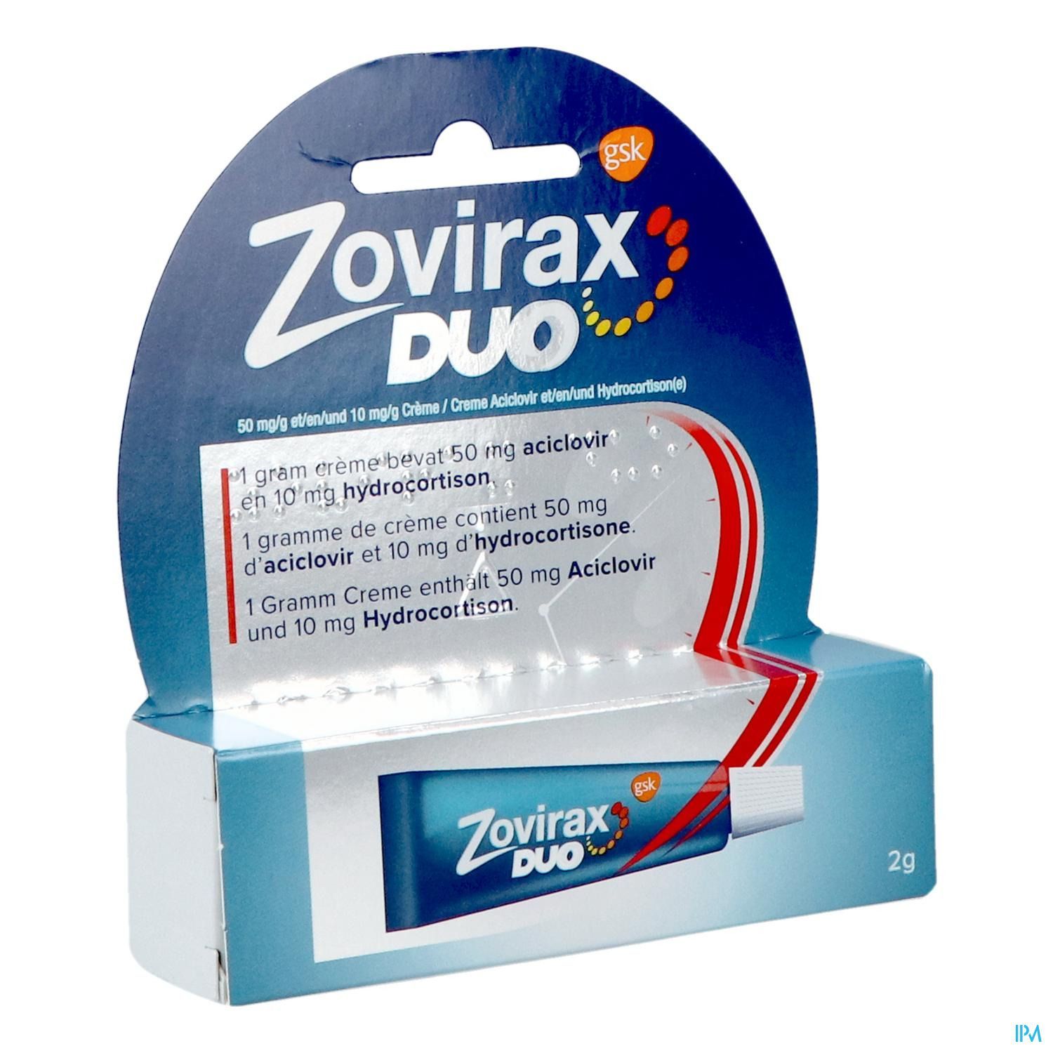 prix zovirax crème tube de 2g