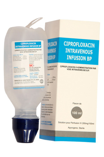 Ciprofloxacin 500mg/100ml