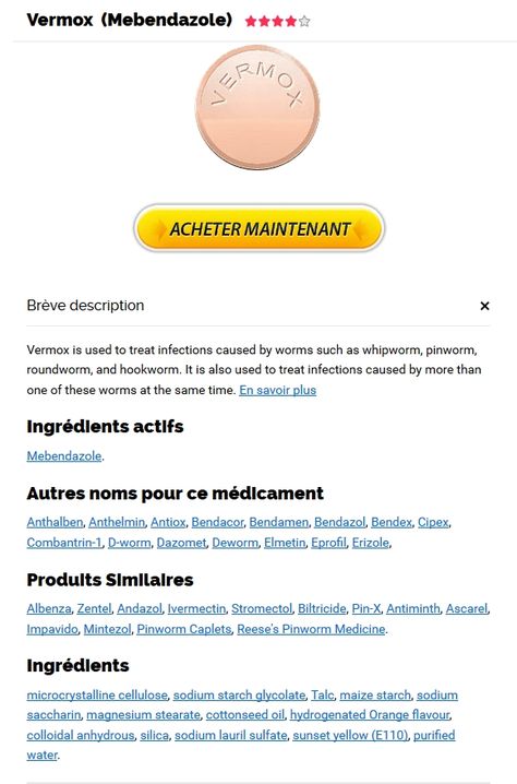 Prix De Vermox