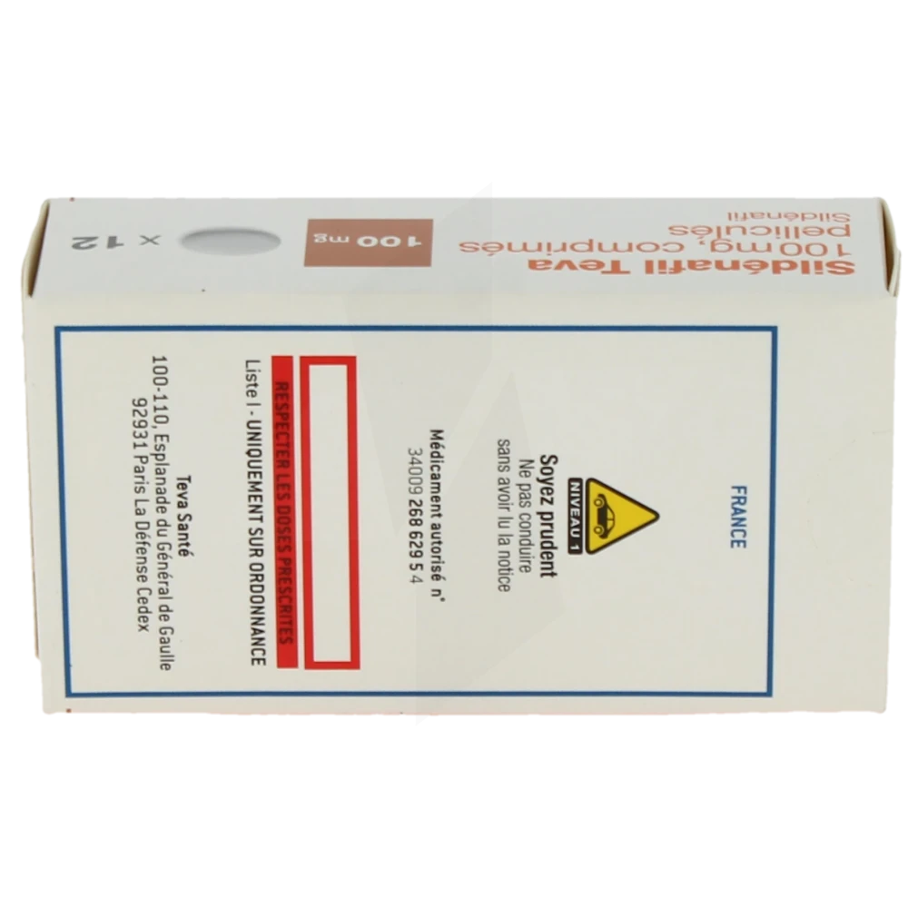 sildénafil teva prix