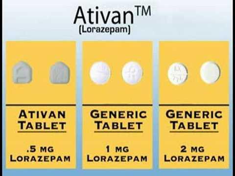 Lorazepam 1 mg generique