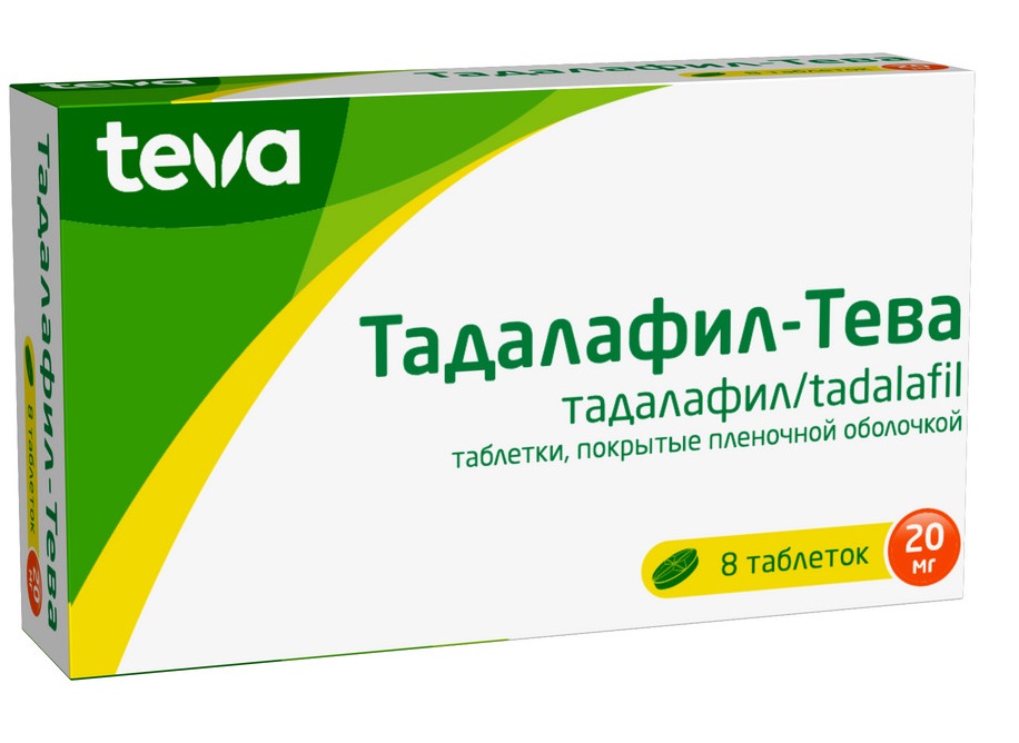tadalafil 20 mg teva