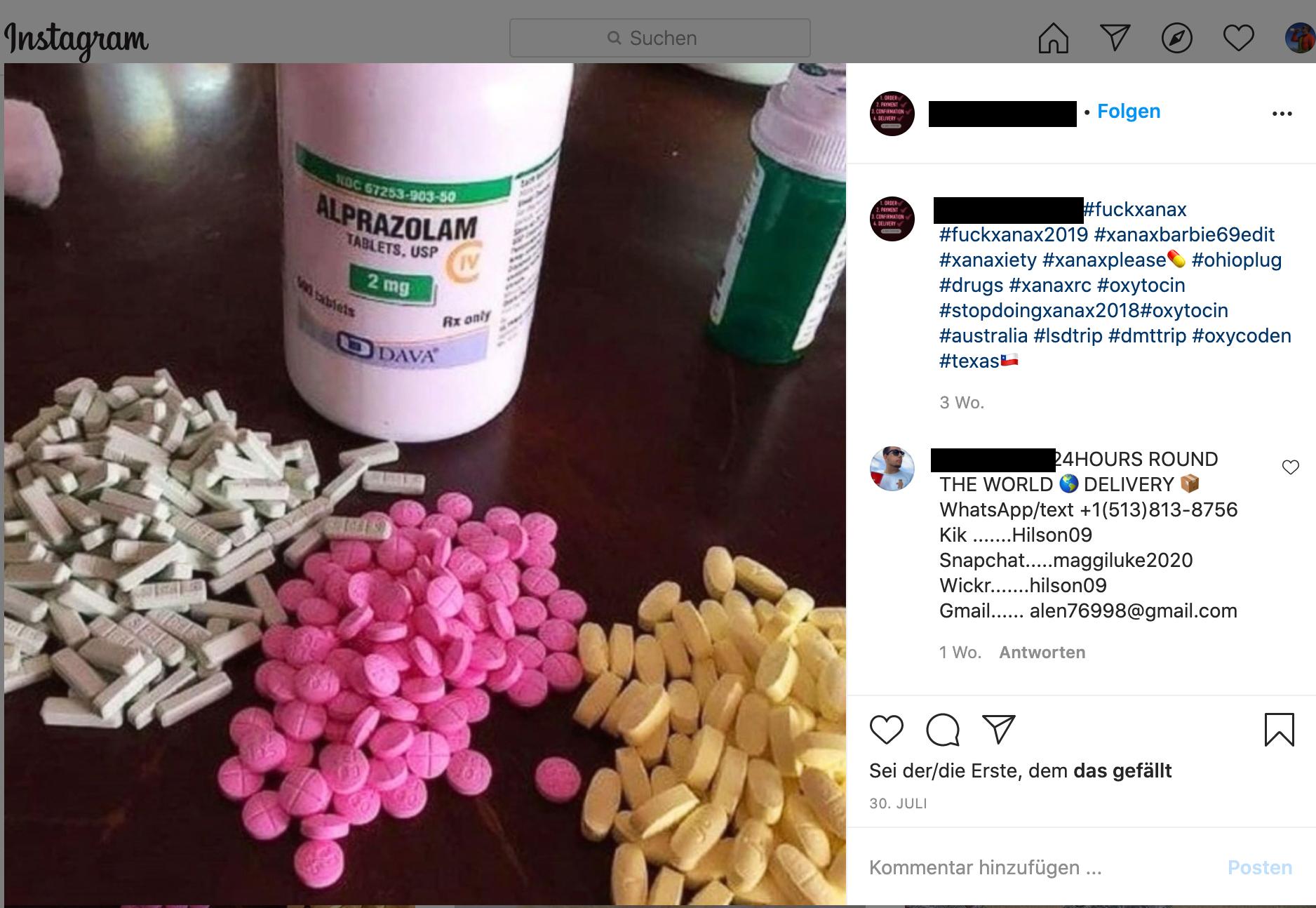 xanax carte online