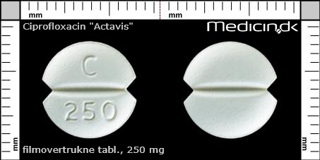 ciprofloxacin actavis 750 mg