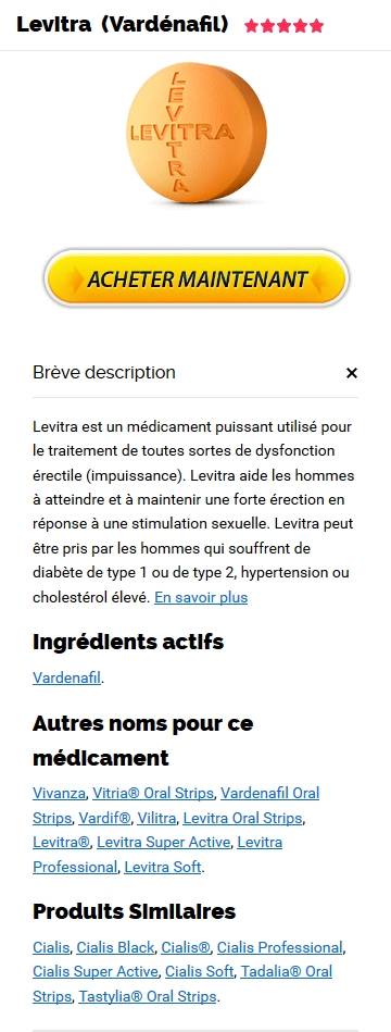 Achat De Levitra