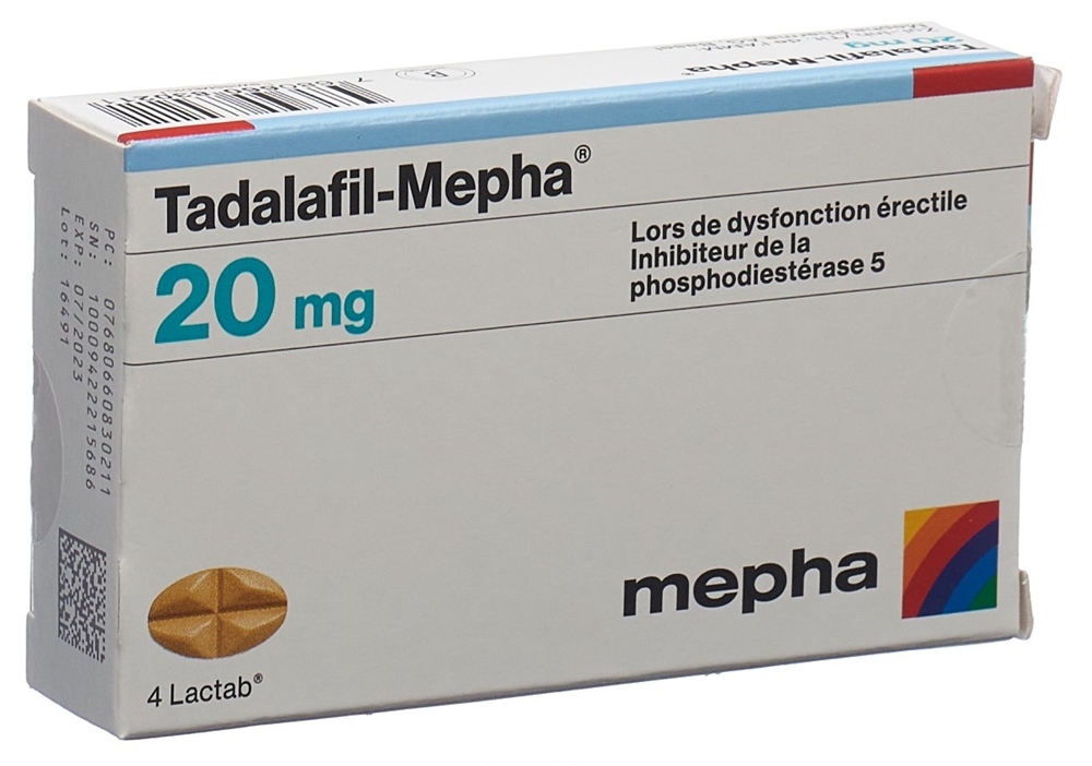 Tadalafil 20 mg teva
