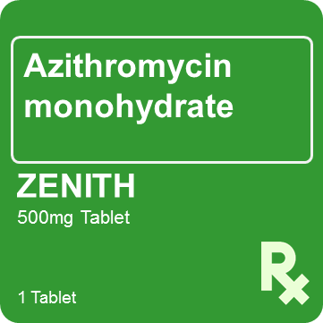 azithromycin 500mg zenith