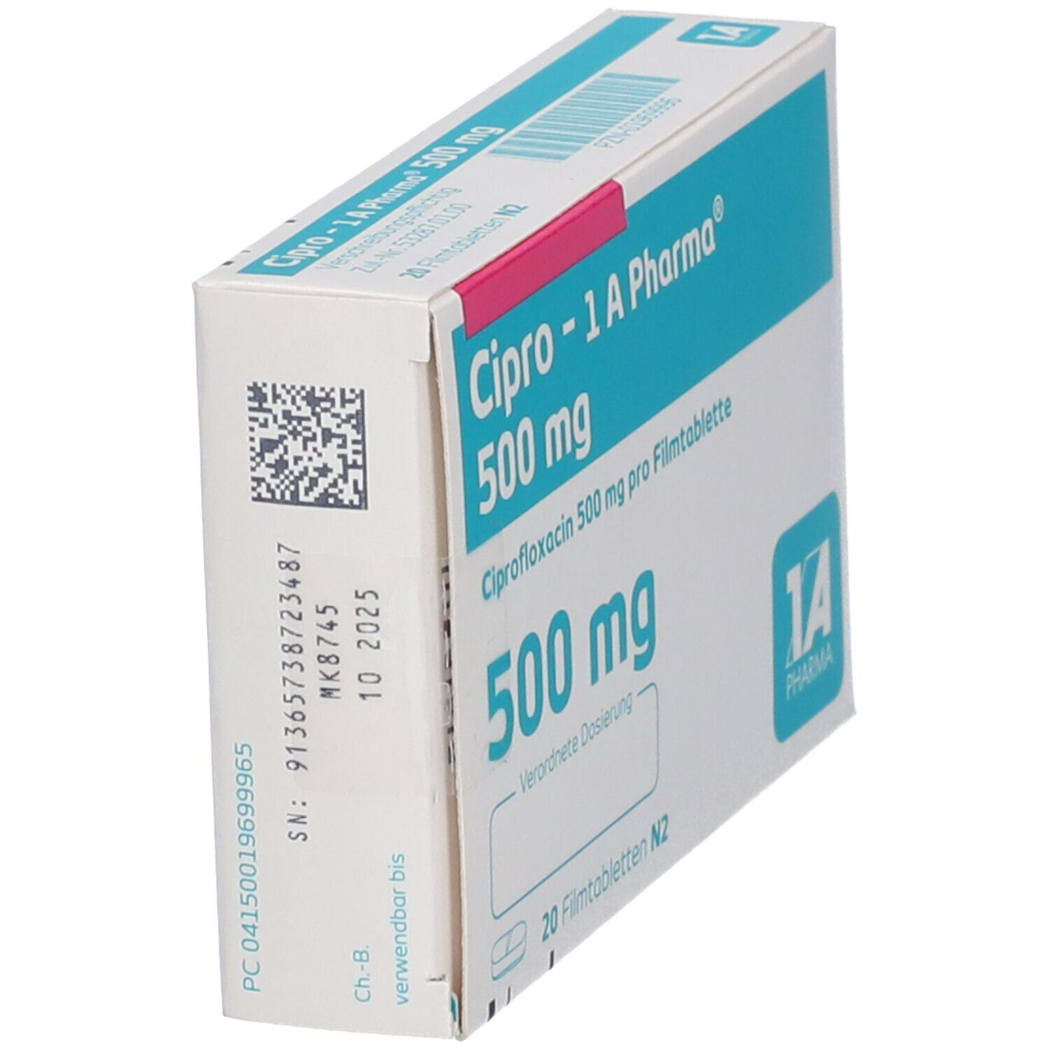 Antibiotique Cipro Xl 1000mg